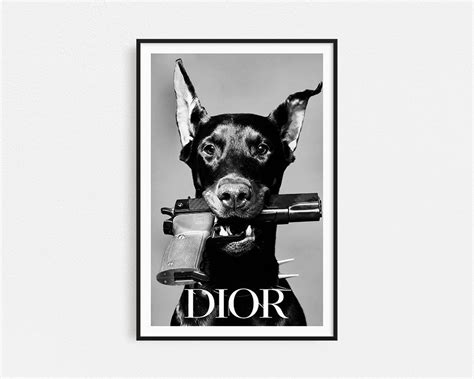 poster asap rocky dior|dior doberman.